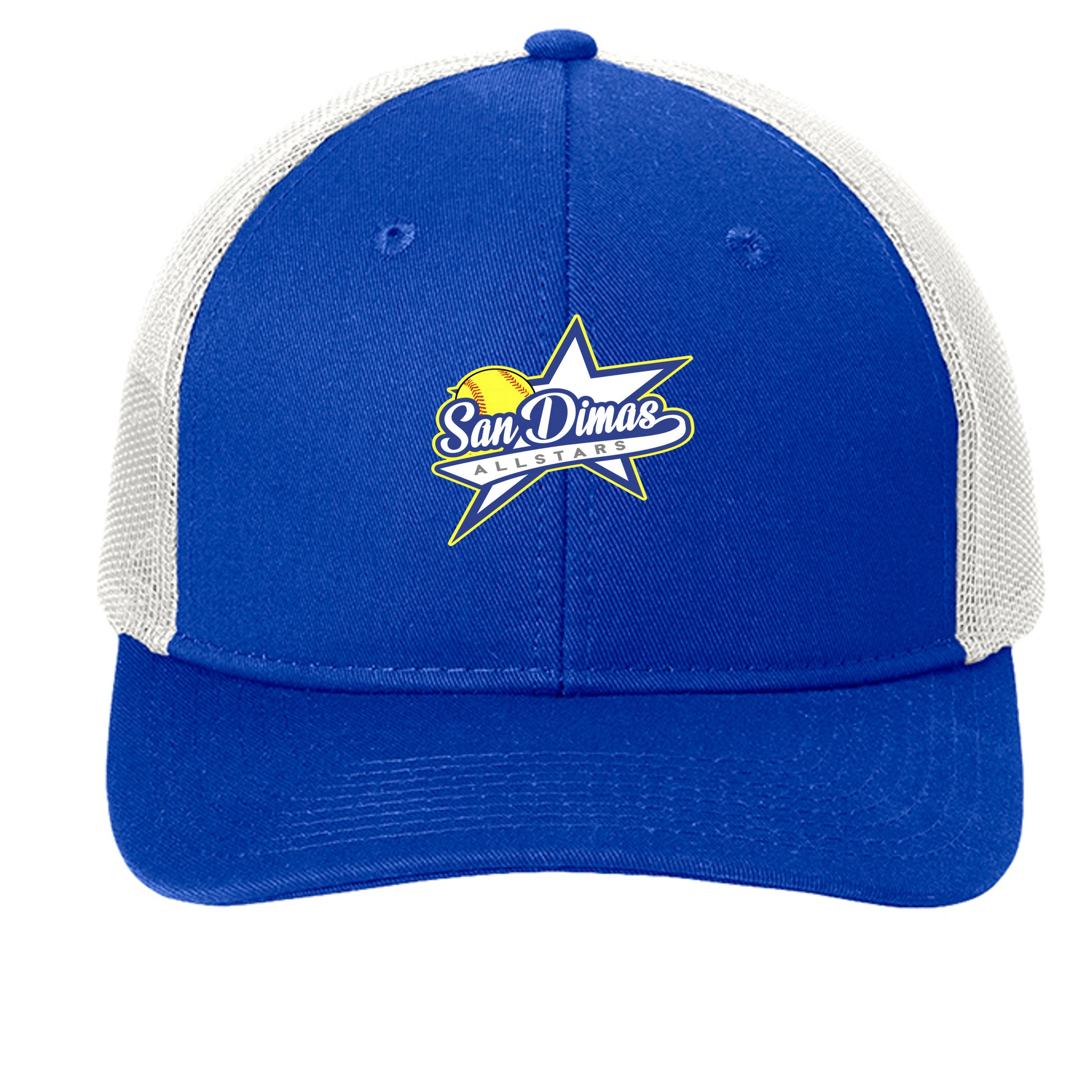 True Royal/ White - C402 - FRONT